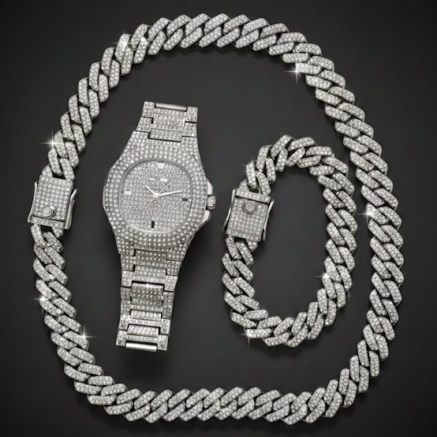 Pack montre + bracelet+ collier n07