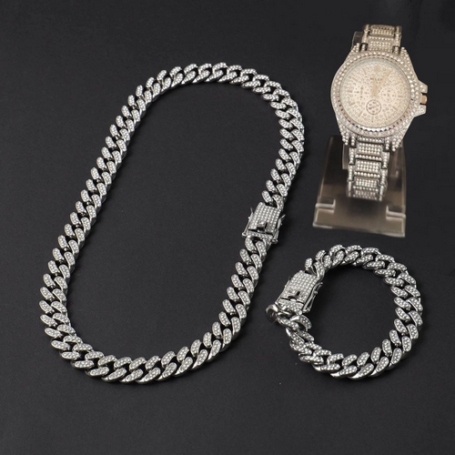 Pack  montre + bracelet+ collier N09