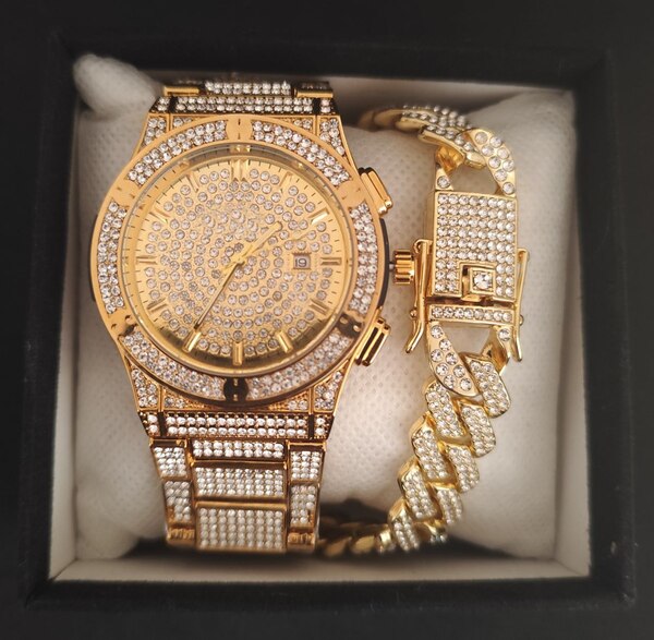 montre+bracelet acier n14